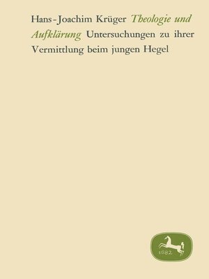 cover image of Theologie und Aufklärung